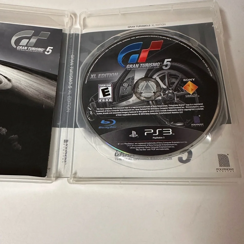 Gran Turismo‎ 5 XL Edition Sony PlayStation 3 Game With Case PS3